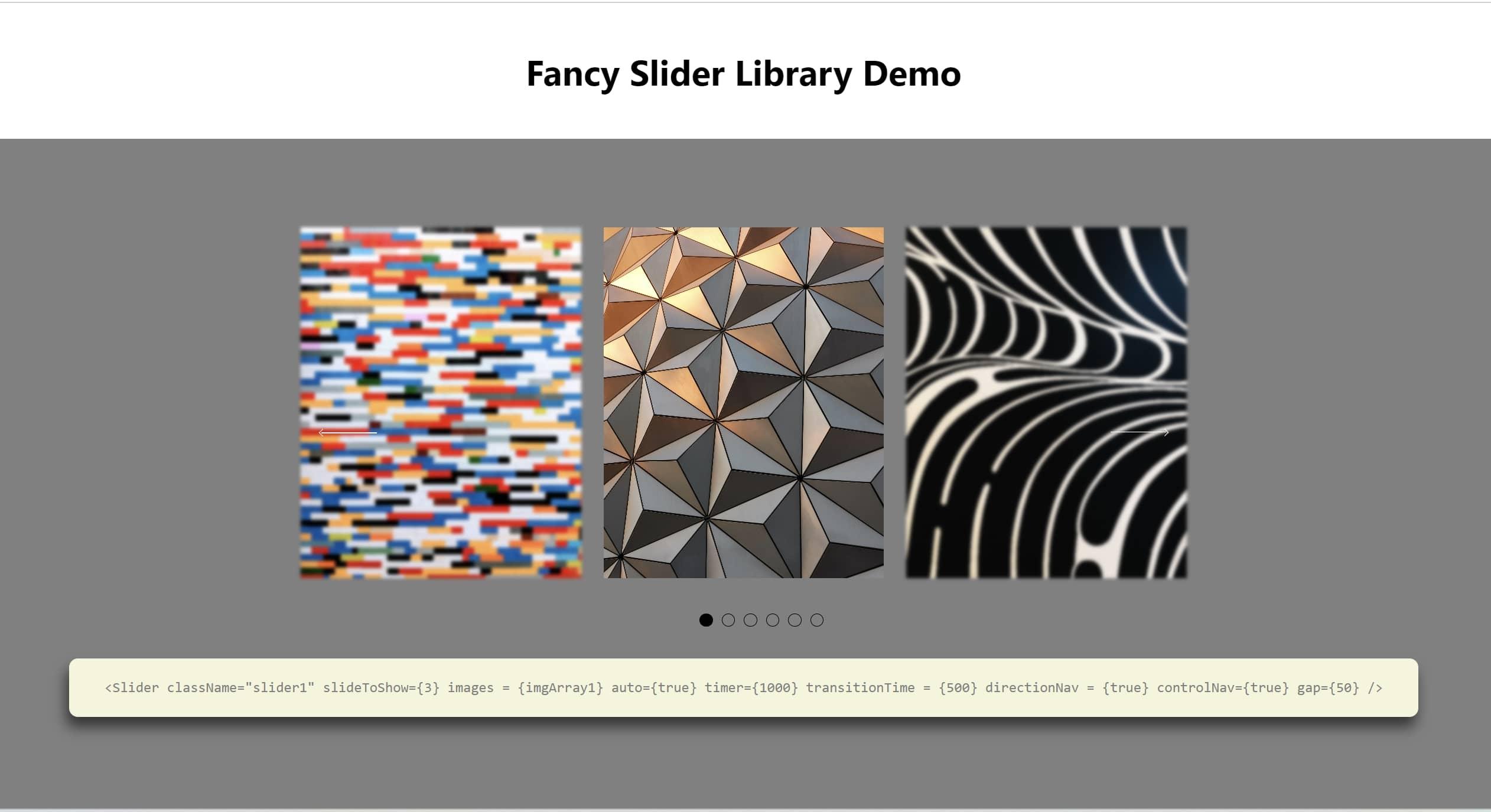 Fancyslider Library