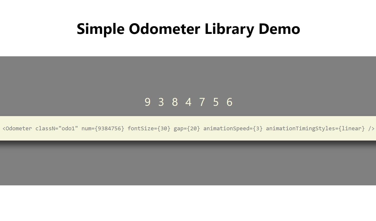 Odometer Library